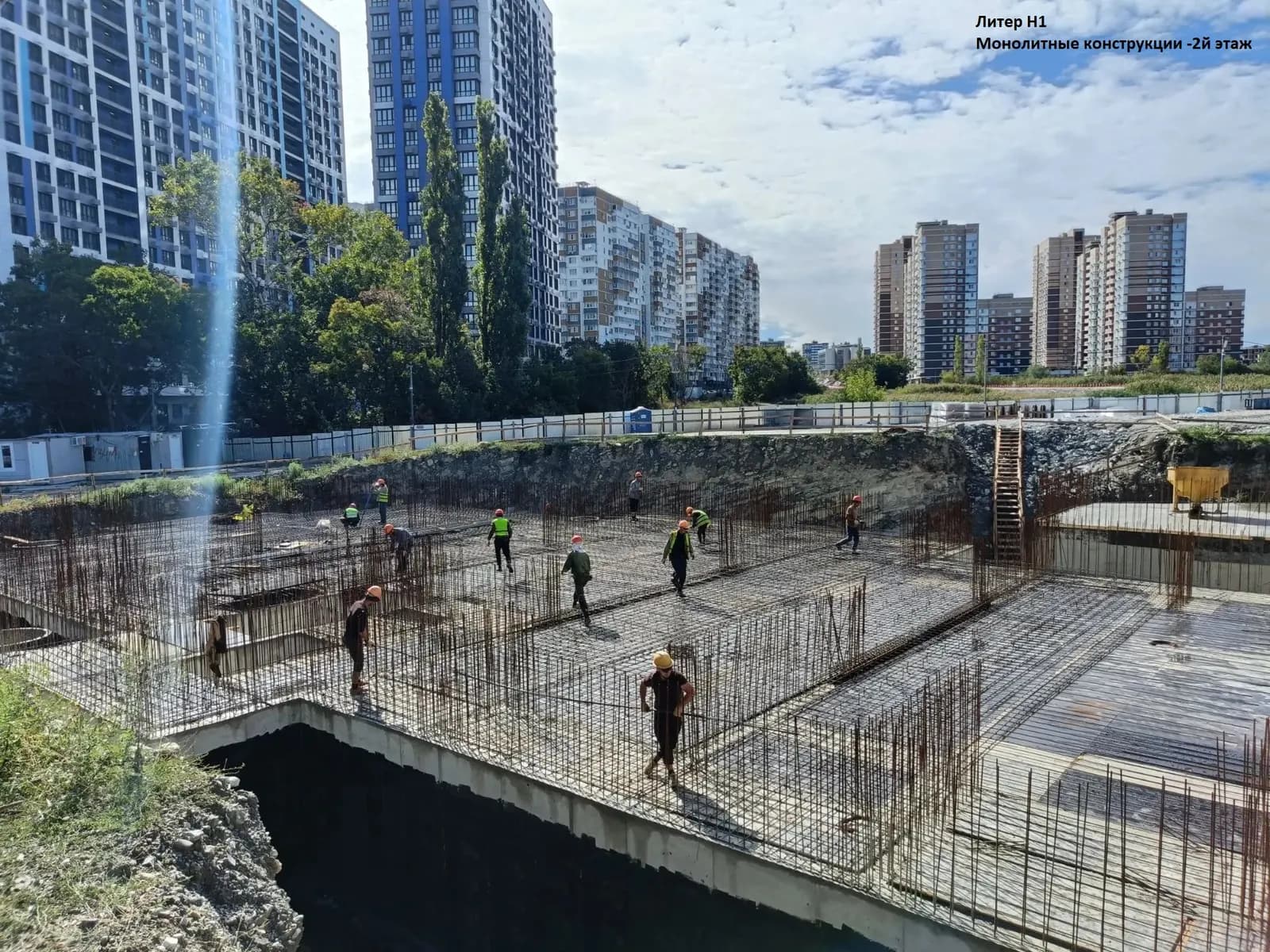 ЮЖНО-Н: ход строительства, октябрь 2026