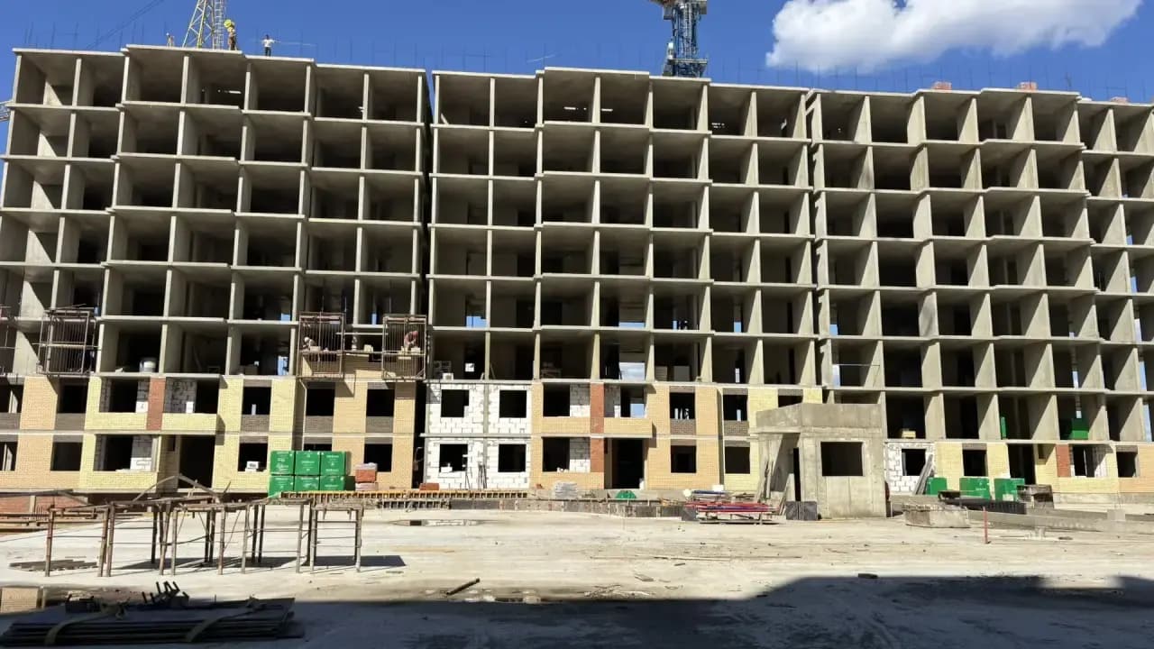 Парковый: ход строительства, сентябрь 2026