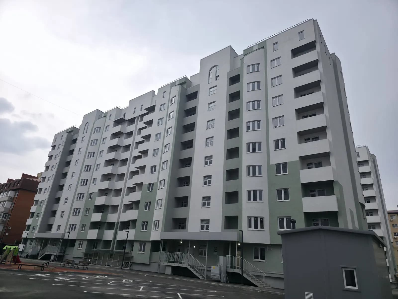 Жилой дом, Краснодар, Улица Им. Сергея Есенина: ход строительства, сентябрь 2026
