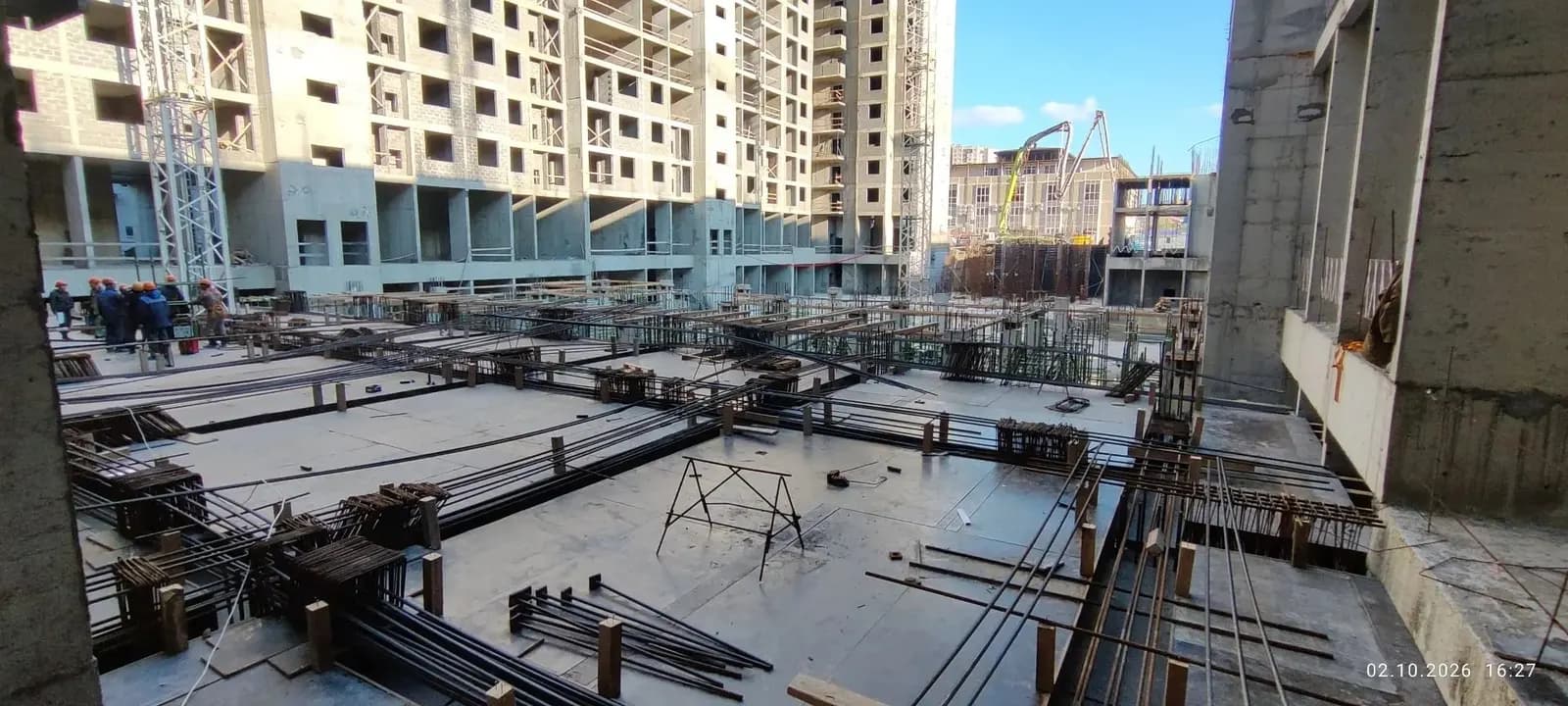На Высоком берегу: ход строительства, октябрь 2026