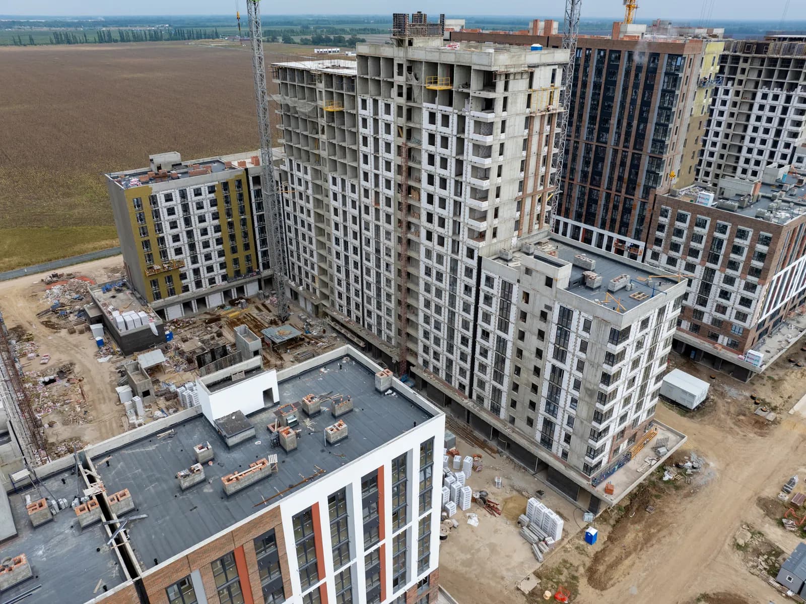ПЕРВОЕ МЕСТО Л2 квартал 1.2: ход строительства, сентябрь 2026