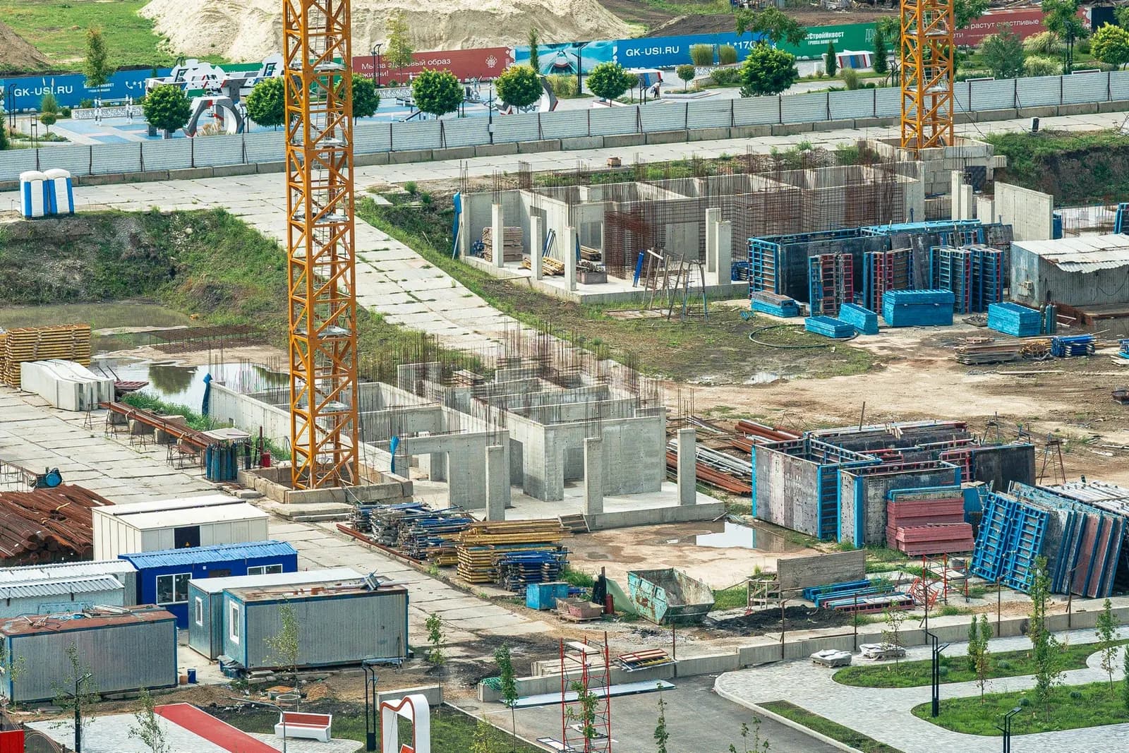 Архитектор: ход строительства, сентябрь 2026