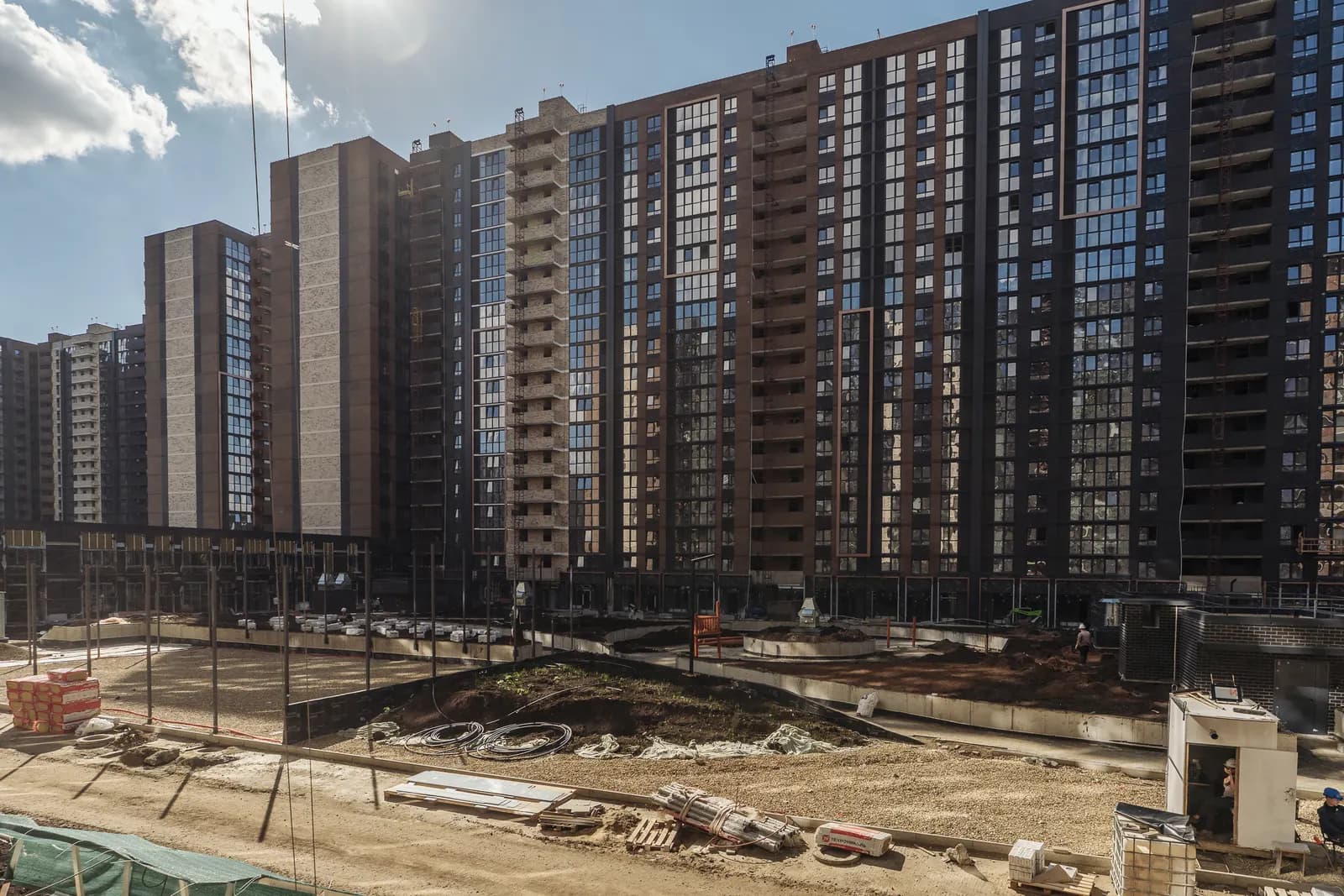 Образцово: ход строительства, сентябрь 2026